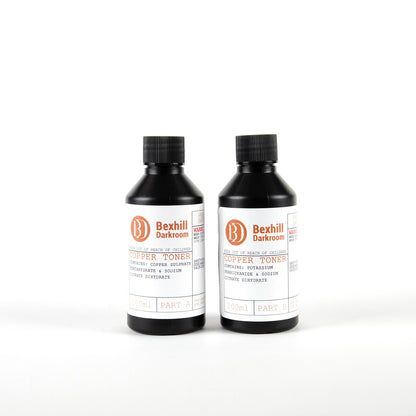 Copper Toner Kit for Silver Gelatin Prints – 2 Part Copper Toning Kit (3L Working Solution)