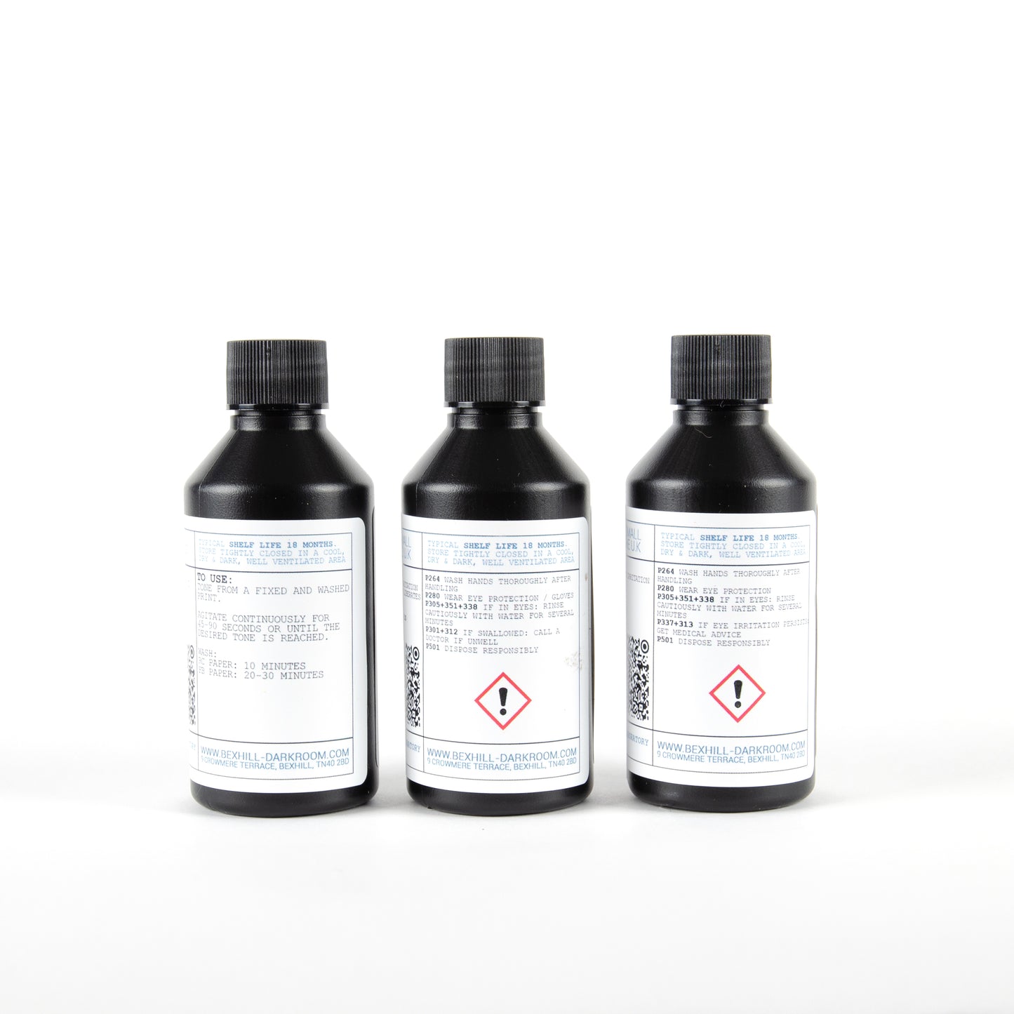 Blue Toner Kit for Silver Gelatin Prints – 3 Part Iron Toning Kit (3L Working Solution)