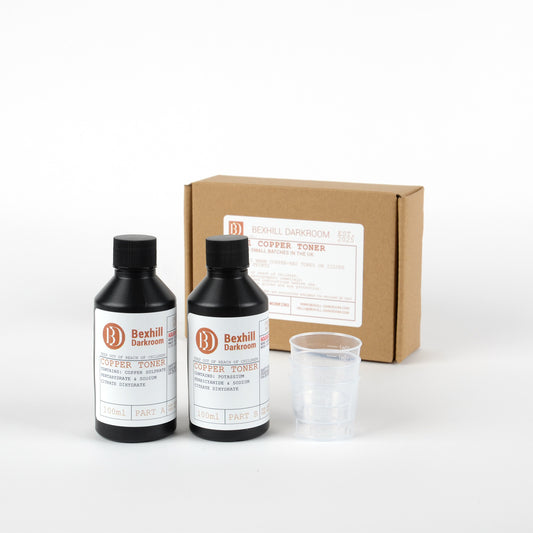 Copper Toner Kit for Silver Gelatin Prints – 2 Part Copper Toning Kit (3L Working Solution)