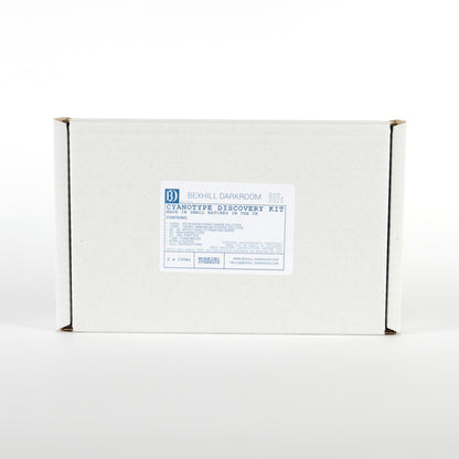 Cyanotype Discovery Kit | Sun Print Kit with Chemistry, Paper & Brush | A5