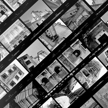 Black and White Developing and contact sheet