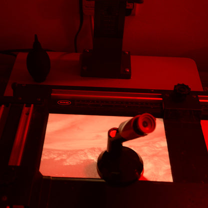 Black and White Hand Printing