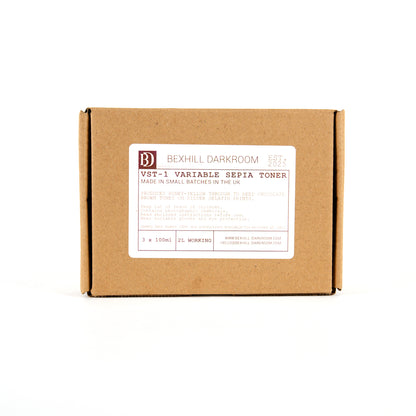 Variable Sepia Toner Kit for Silver Gelatin Prints – 3 Part (2L Working Solution)